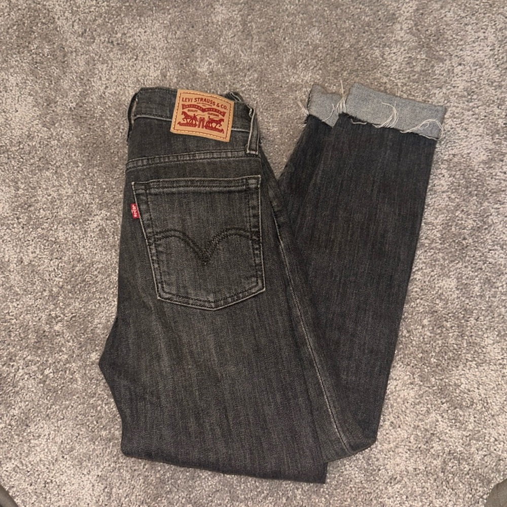 Gray Levi jeans